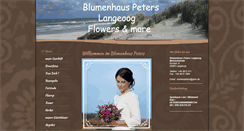 Desktop Screenshot of blumenhaus-peters.de