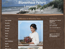 Tablet Screenshot of blumenhaus-peters.de